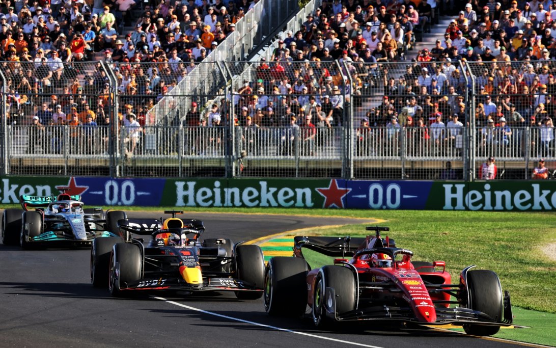 Leclerc Verstappen Australie