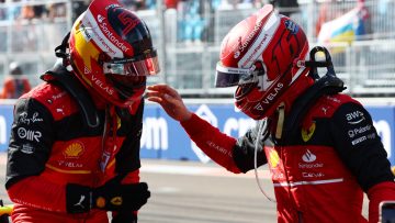 Startopstelling Formule 1 GP Miami 2022