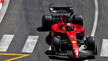 Leclerc sets the pace as Mercedes hit problems in Monaco