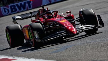 Leclerc storms to pole position in eventful Baku qualifying