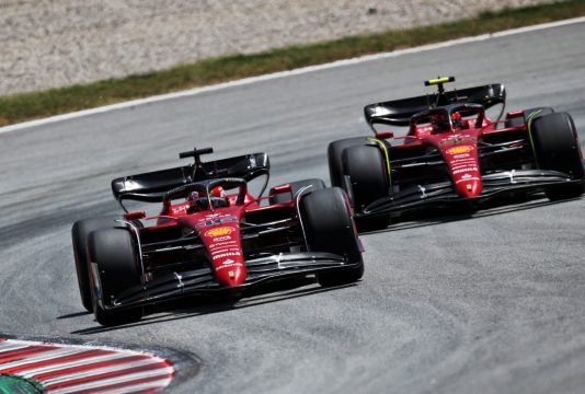 Leclerc Sainz Spain