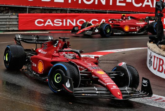 Leclerc rain Monaco