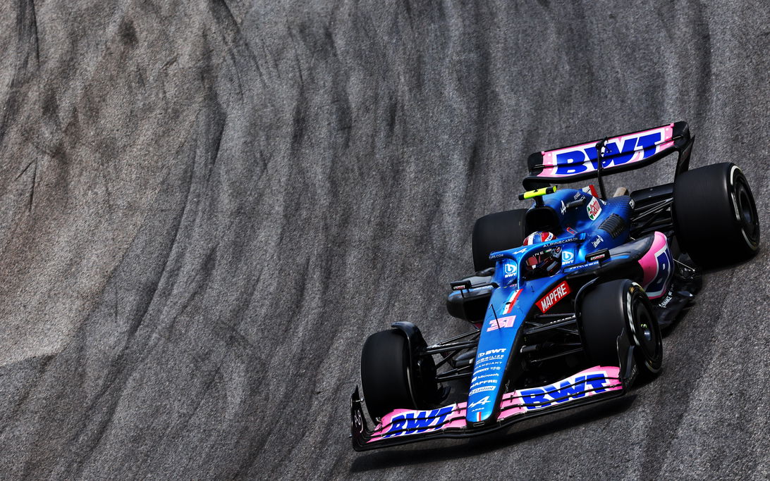 Esteban Ocon Alpine Brazilian GP 2022 Friday 03