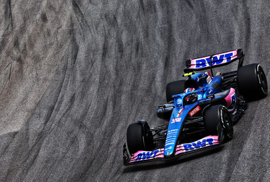 Esteban Ocon Alpine Brazilian GP 2022 Friday 03