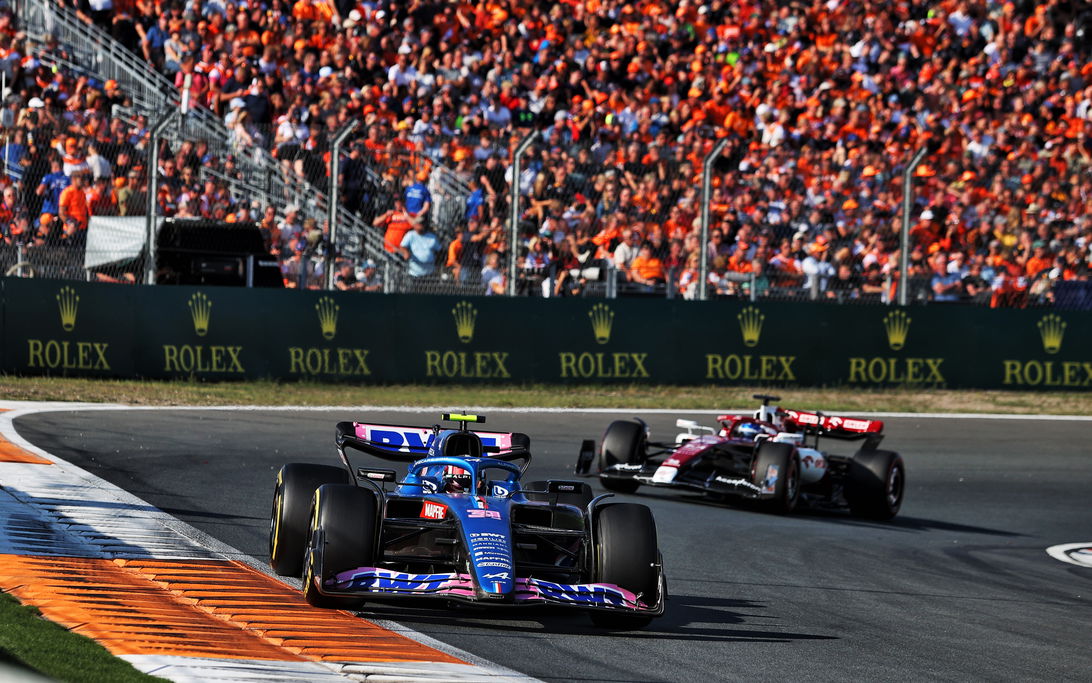Ocon Bottas Dutch GP 2022 Practice