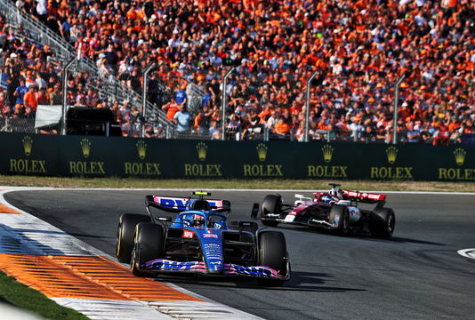 Ocon Bottas Dutch GP 2022 Practice