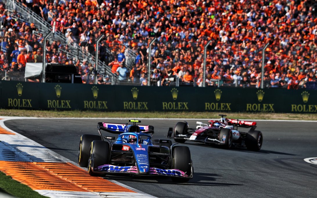 Ocon Bottas Dutch GP 2022 Practice