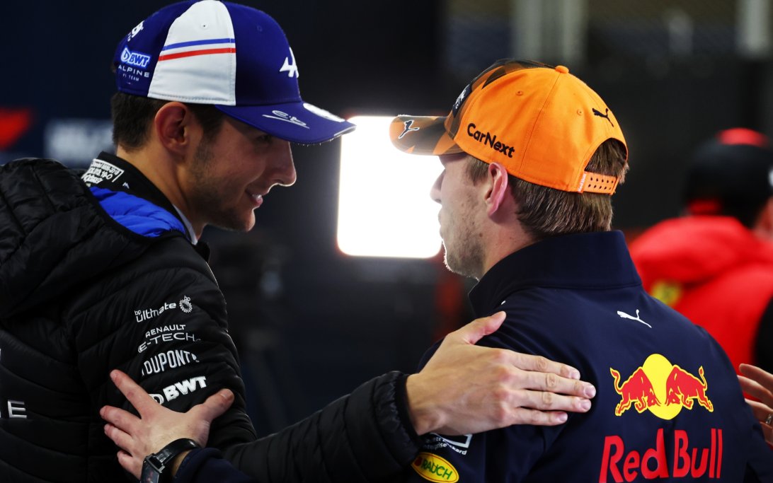 Ocon Verstappen 2022