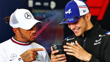 Trotse Ocon flikt wat alleen kampioenen Hamilton en Button eerder lukten