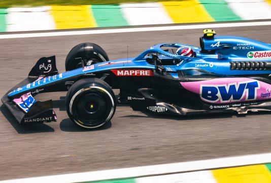 Esteban Ocon Alpine Brazilian GP 2022 Friday 01