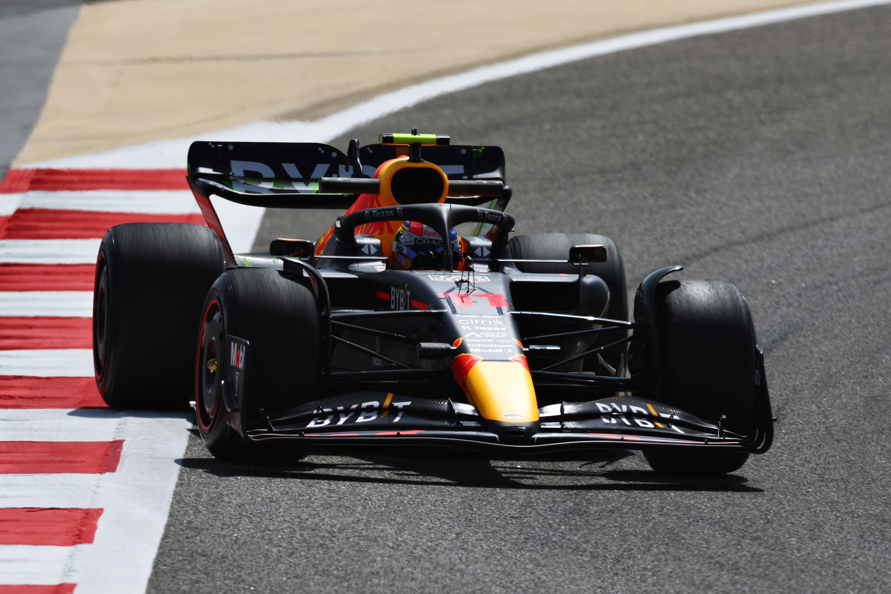 Perez Red Bull Bahrein 2022 test
