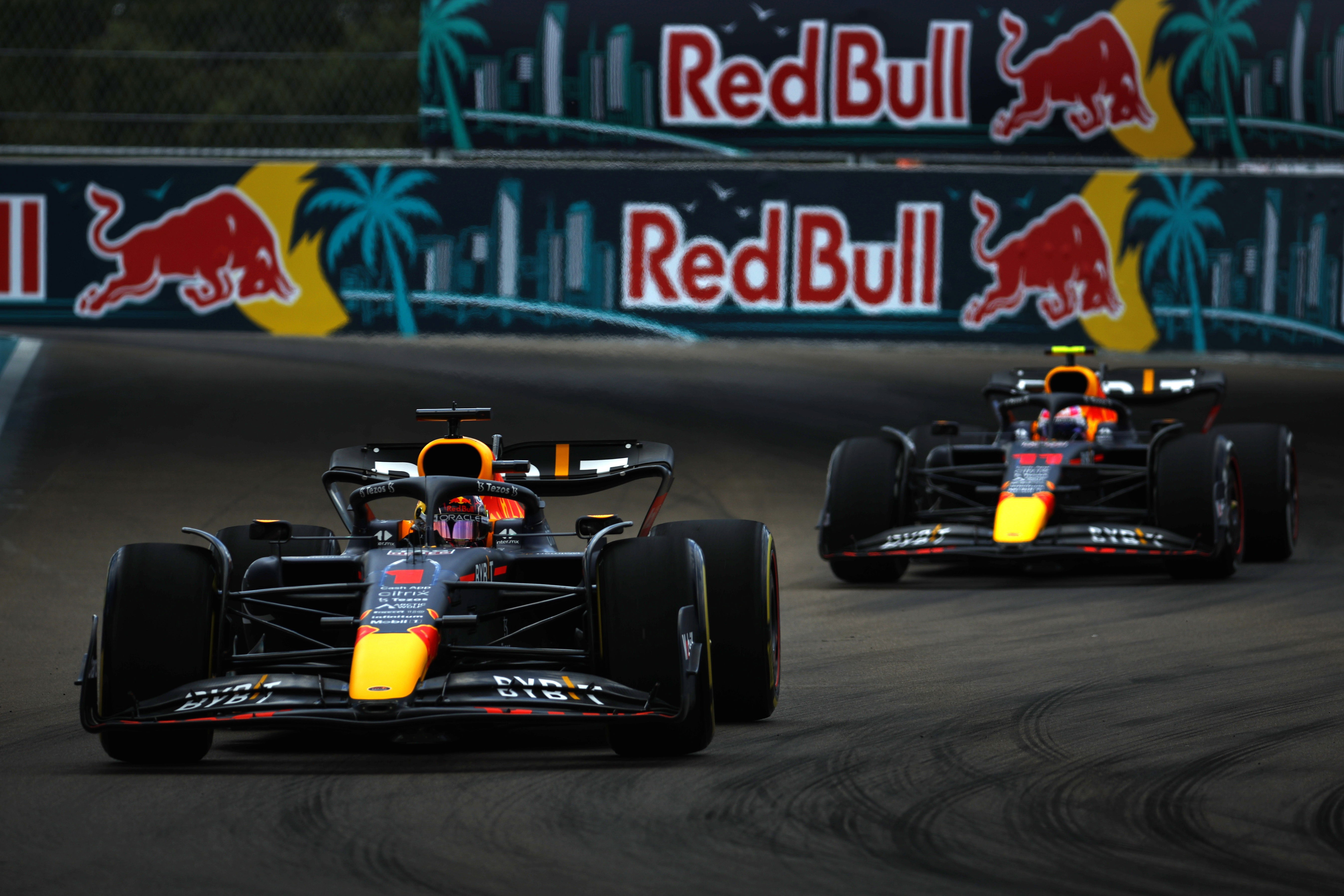 Verstappen Perez Miami