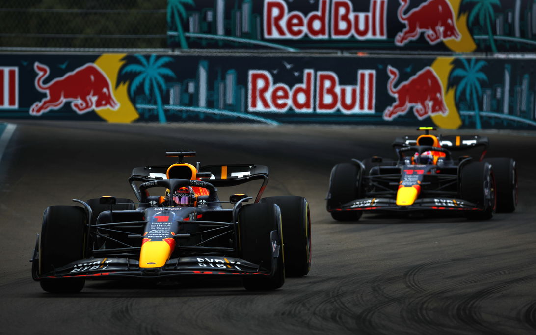Verstappen Perez Miami