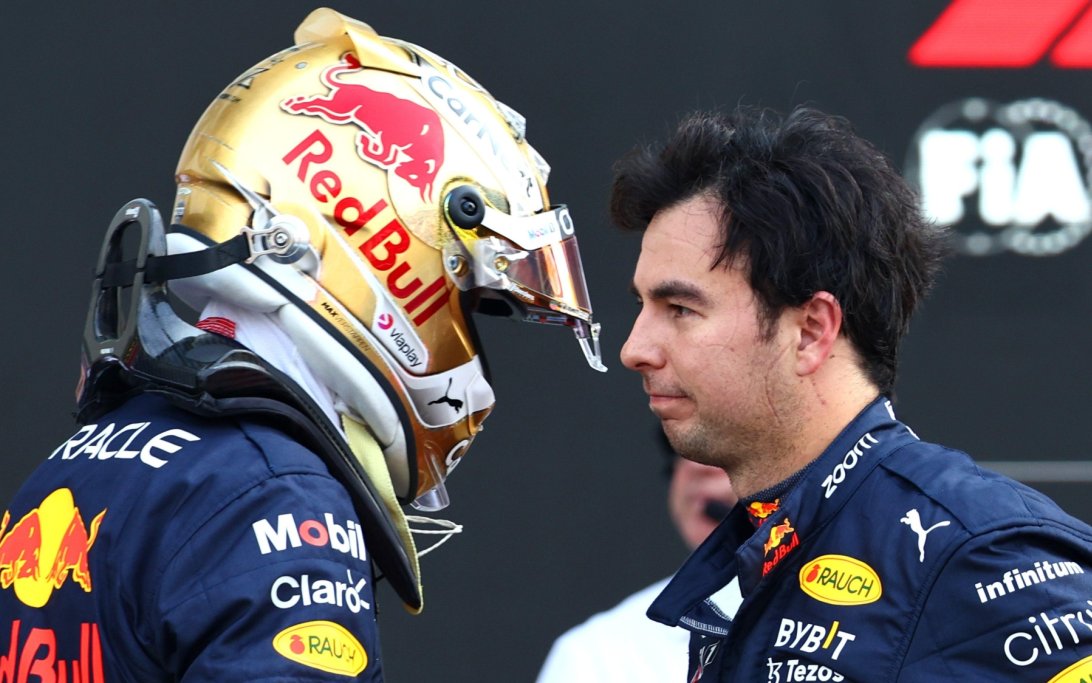Verstappen Perez Mexico