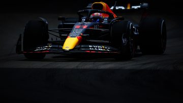 Perez leads Leclerc in final practice as Verstappen spins