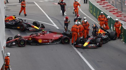 Perez crash Monaco