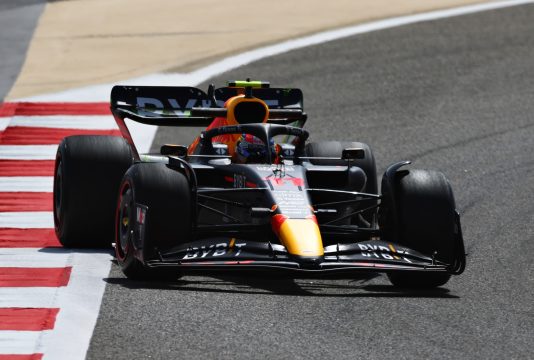 Perez Red Bull Bahrein 2022 test