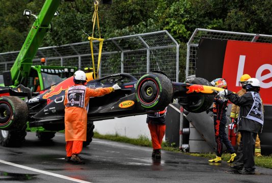 Perez crash Canada