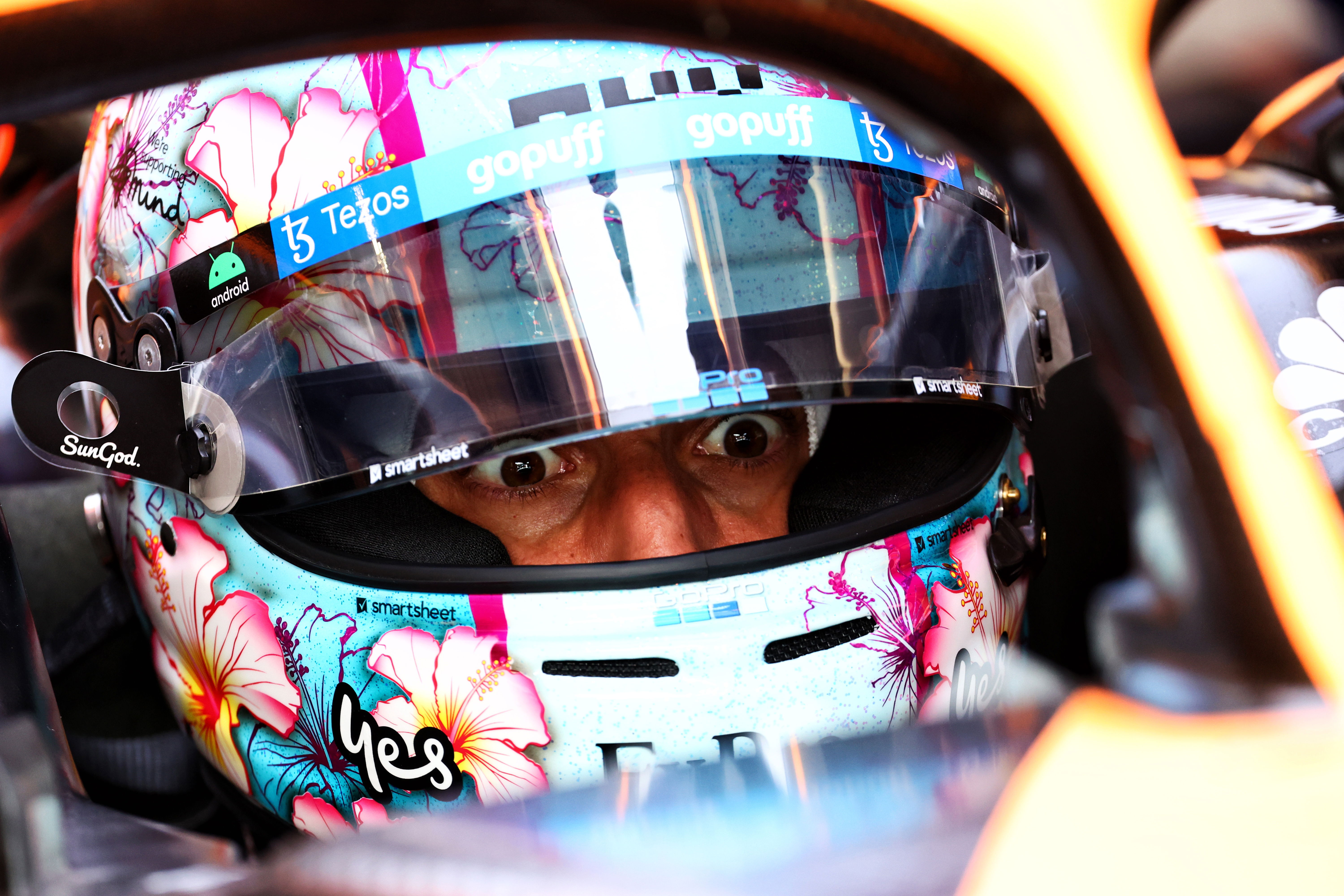 Ricciardo crazy eyes