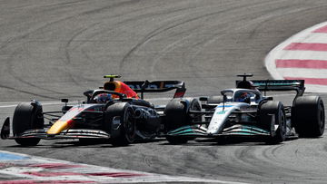 Boze Russell verklaart enorme tirade na felle strijd met Perez