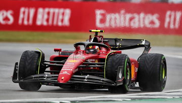 Sainz secures maiden F1 pole after Verstappen spin