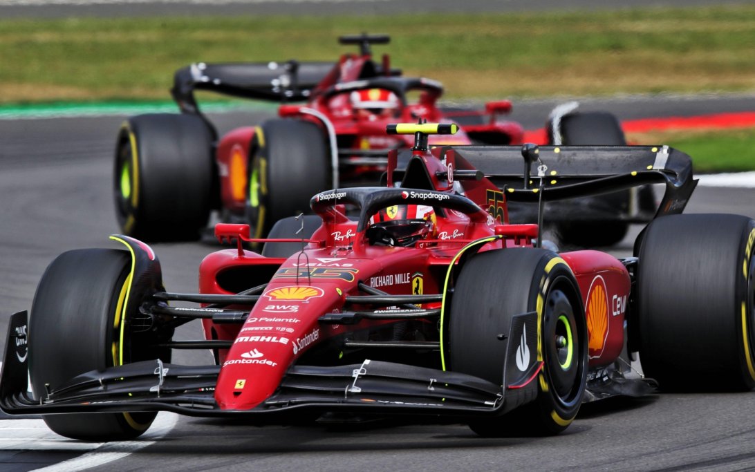 Sainz Leclerc Silverstone