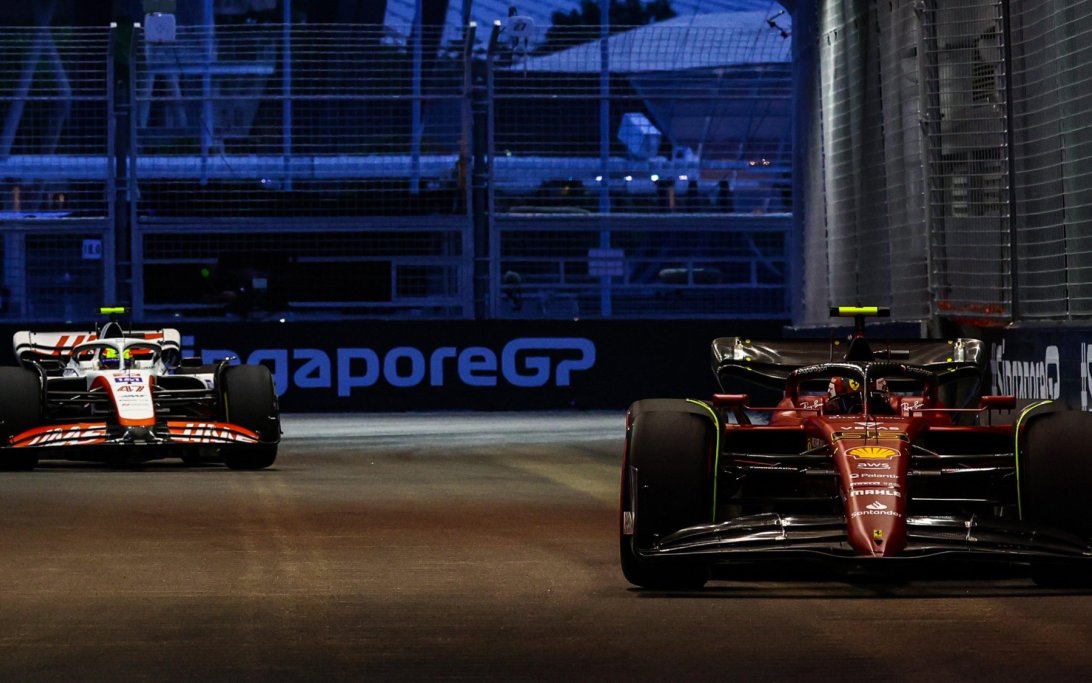 Sainz Schumacher Singapore