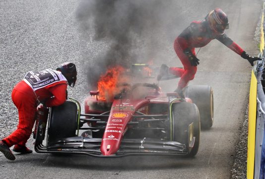 Sainz fire Austria