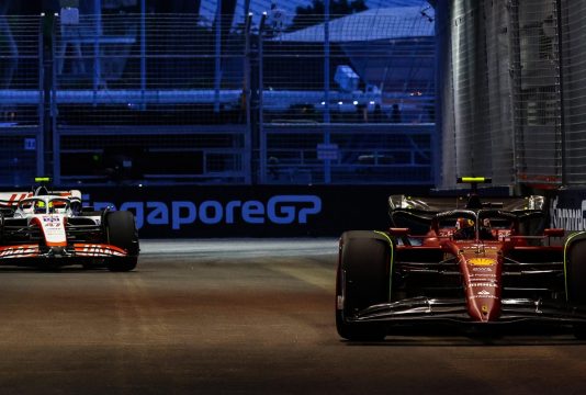 Sainz Schumacher Singapore