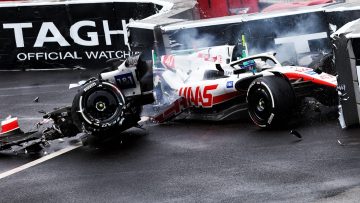 Hoe ziet een crashtest in de Formule 1 eruit?