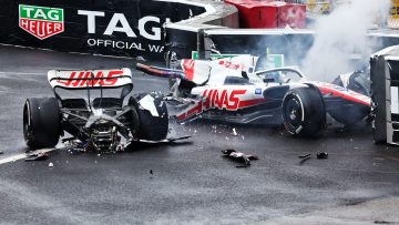 Schumacher crash Monaco