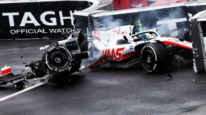 Schumacher crash Monaco