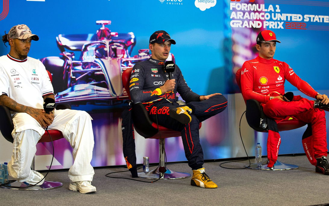 Verstappen Hamilton Leclerc