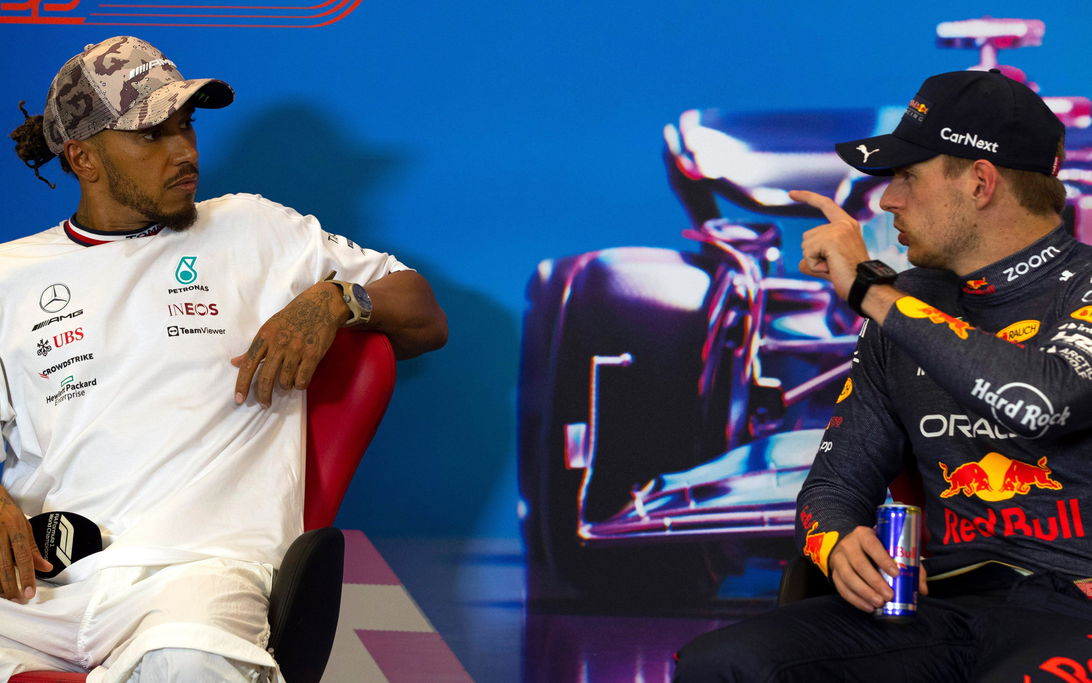 Hamilton Verstappen 2022