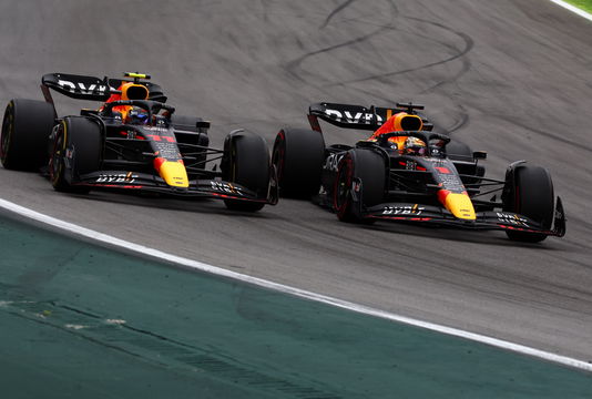 Verstappen Perez Brazil