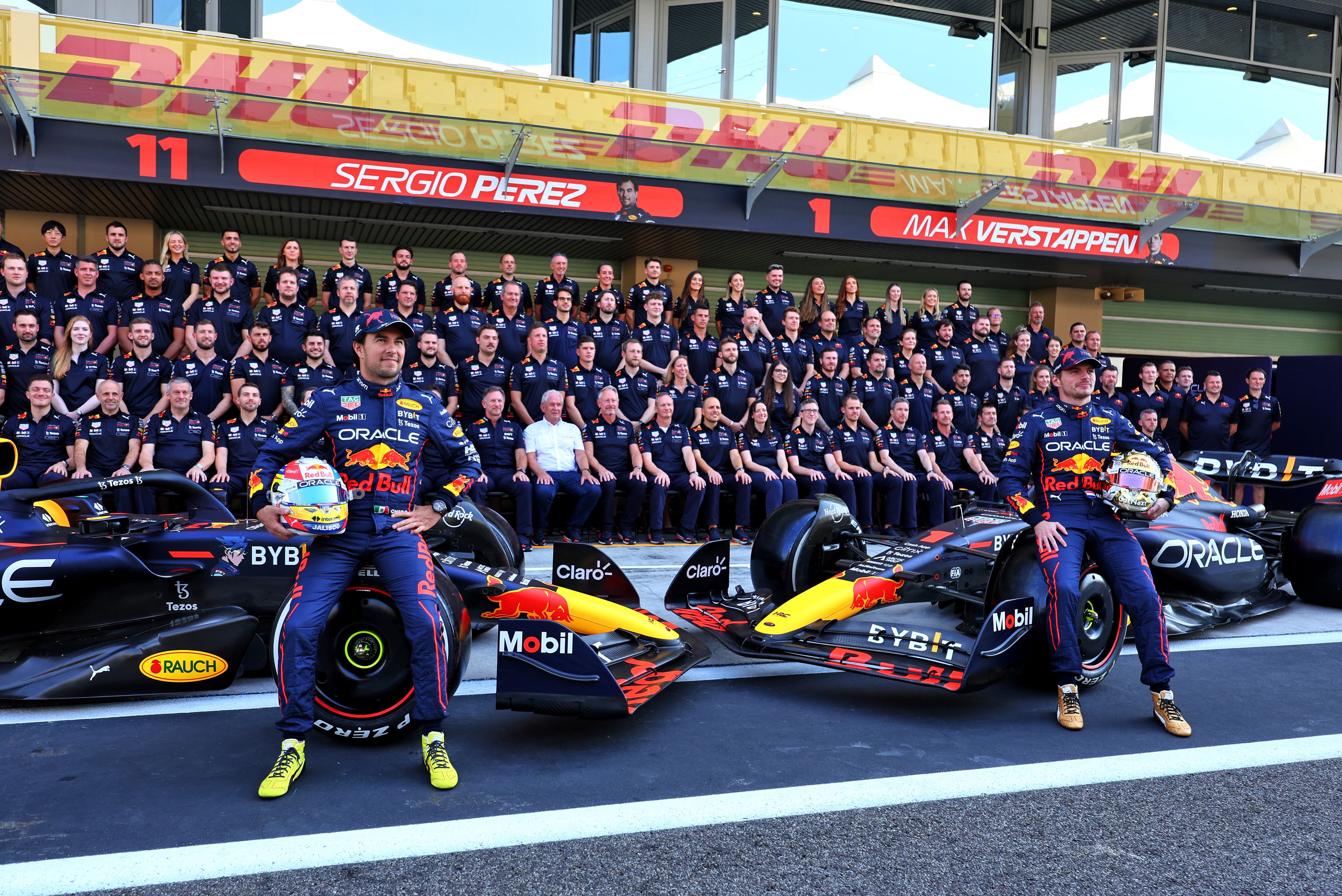 Red Bull team Abu Dhabi