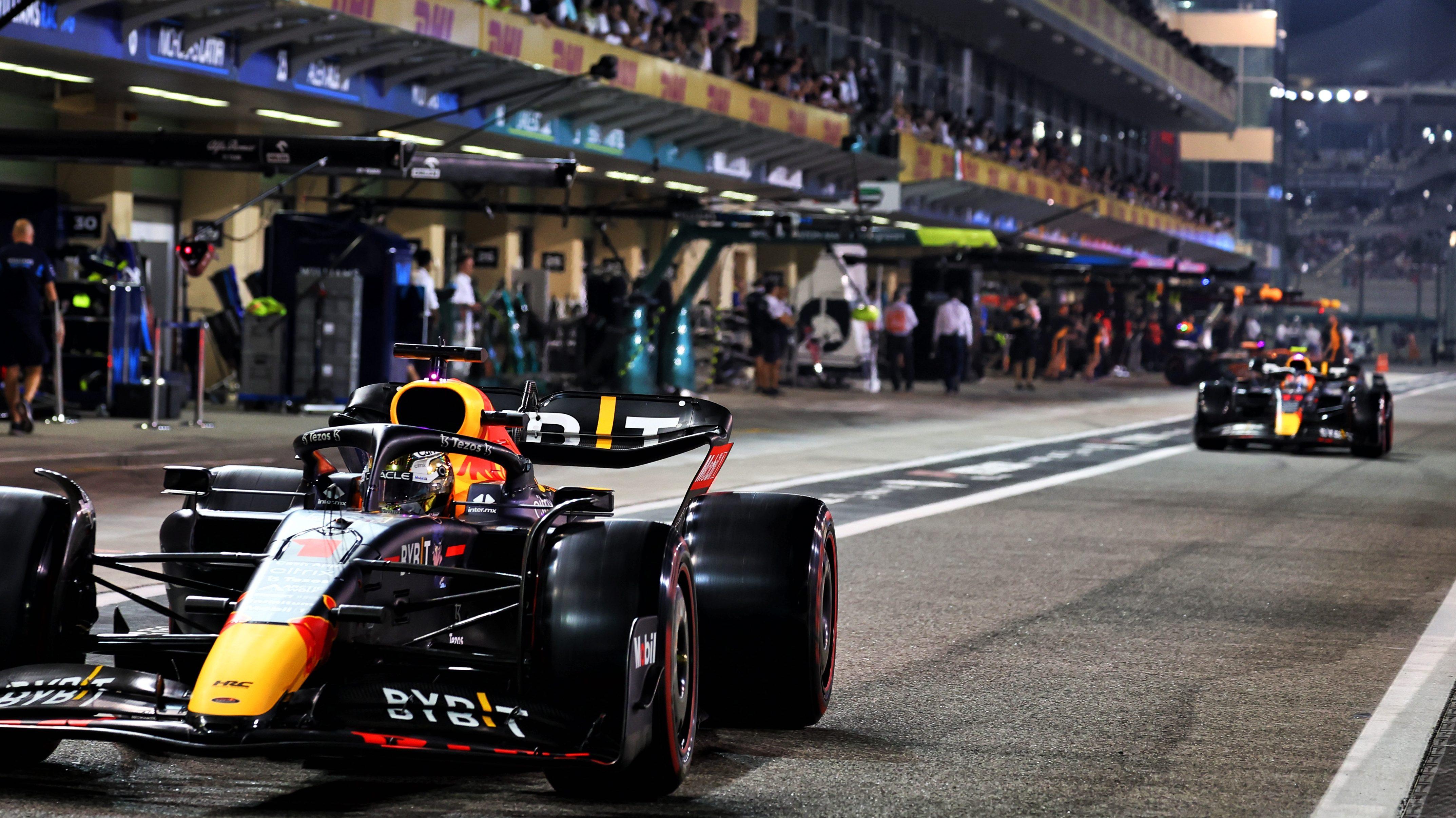 Verstappen Perez Abu Dhabi