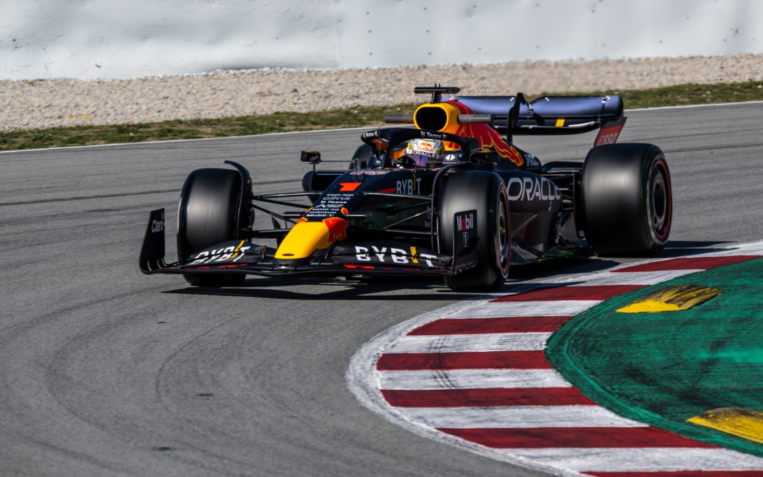 Verstappen Barcelona Test
