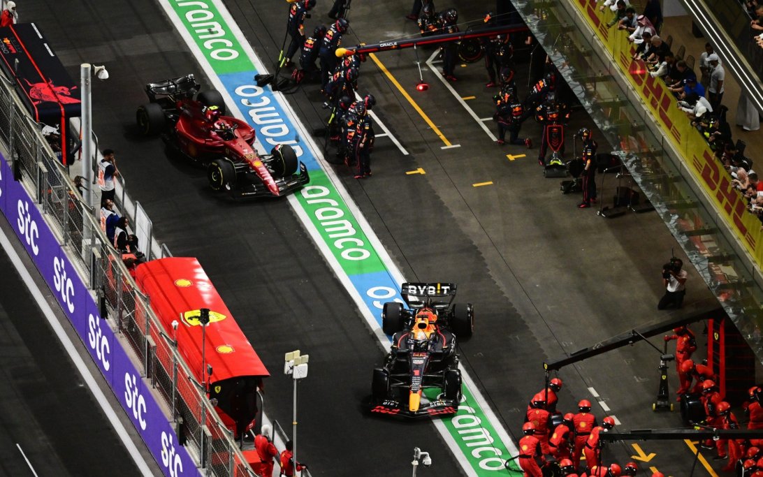 Verstappen Sainz Saudi