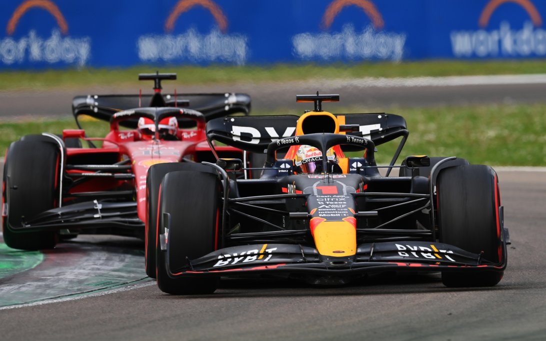Verstappen Leclerc Imola