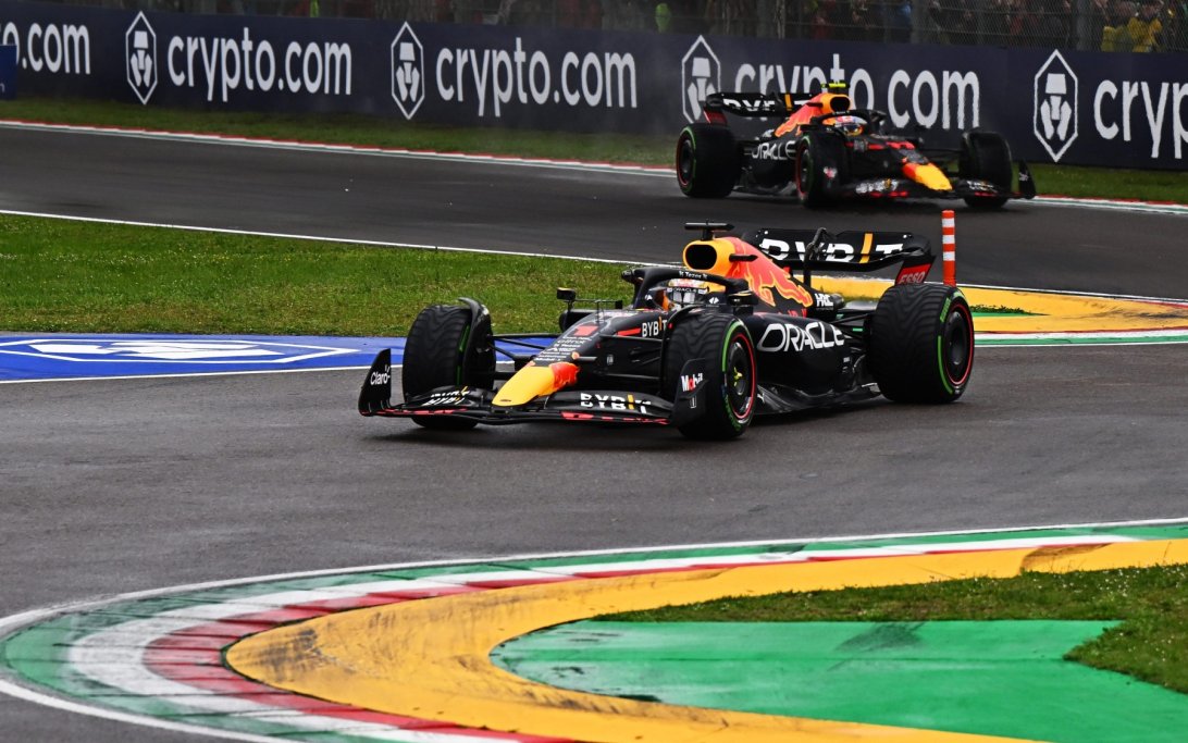 Verstappen perez race imola