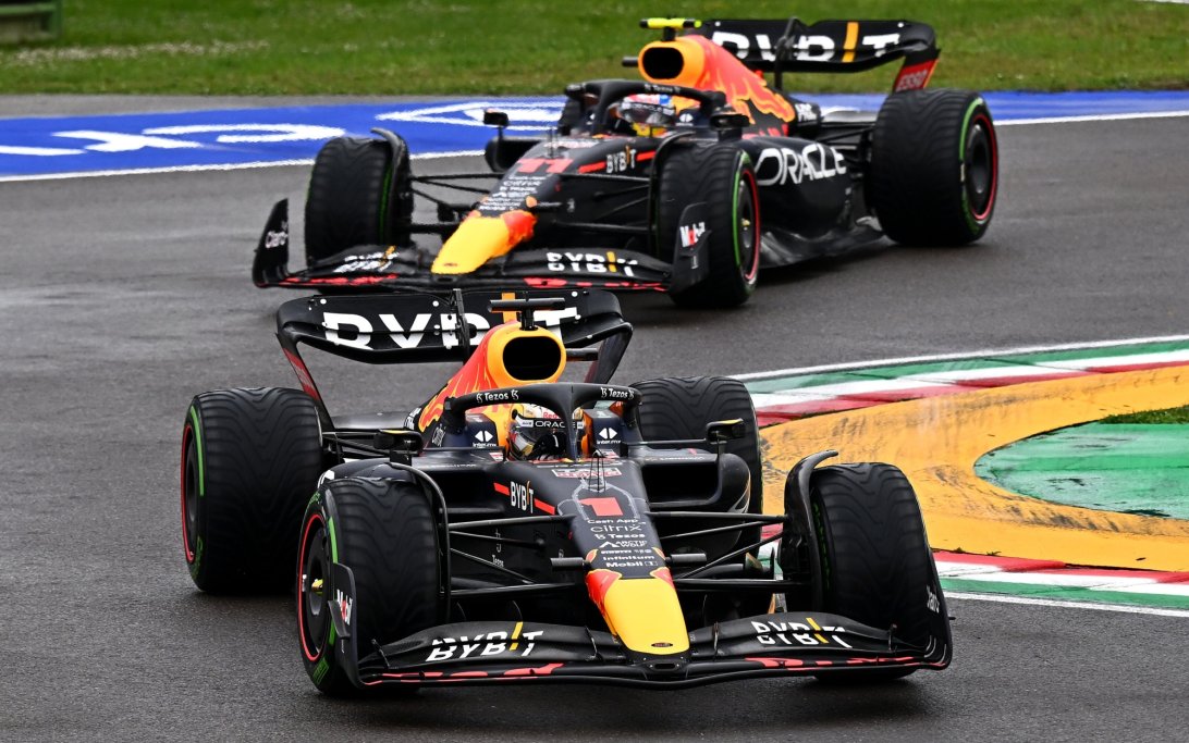 Verstappen Perez Imola