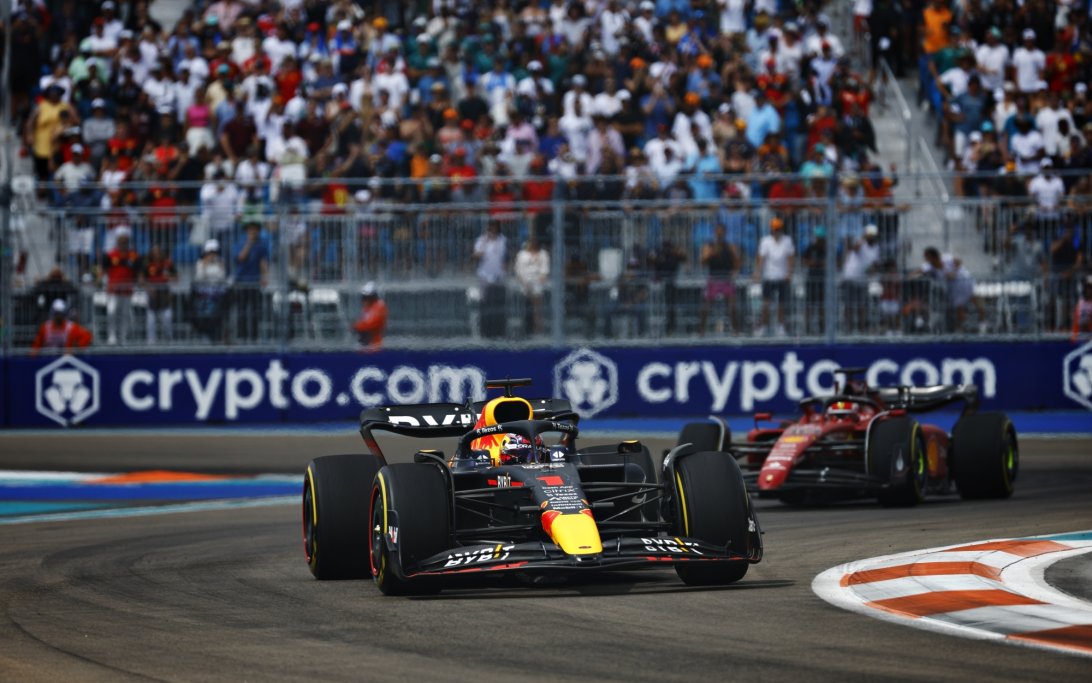 Verstappen Leclerc Miami