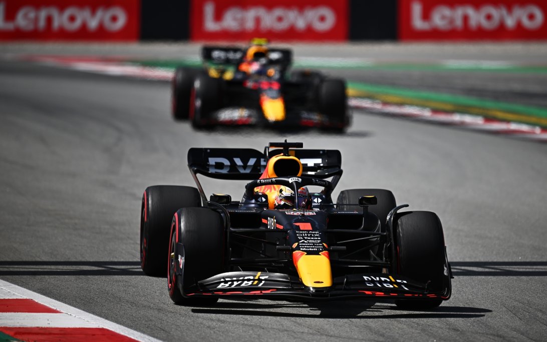 Verstappen Perez Spain