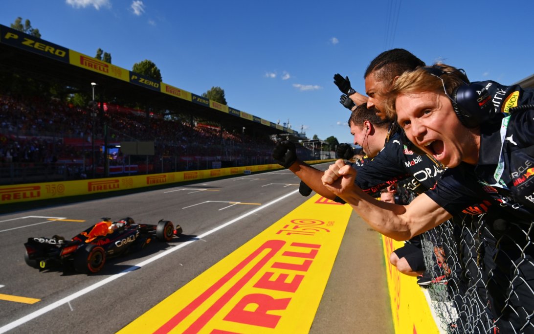 Verstappen win Monza