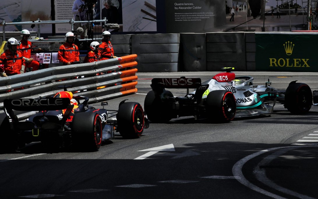 Verstappen Hamilton Monaco