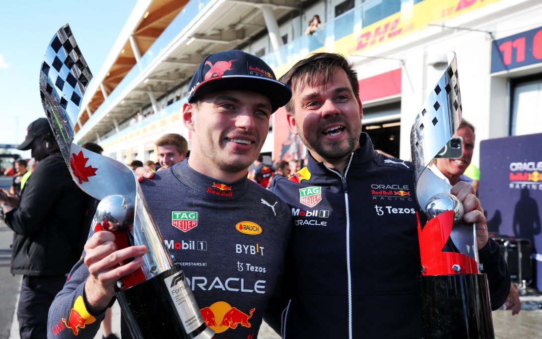 Verstappen Canada win 2022