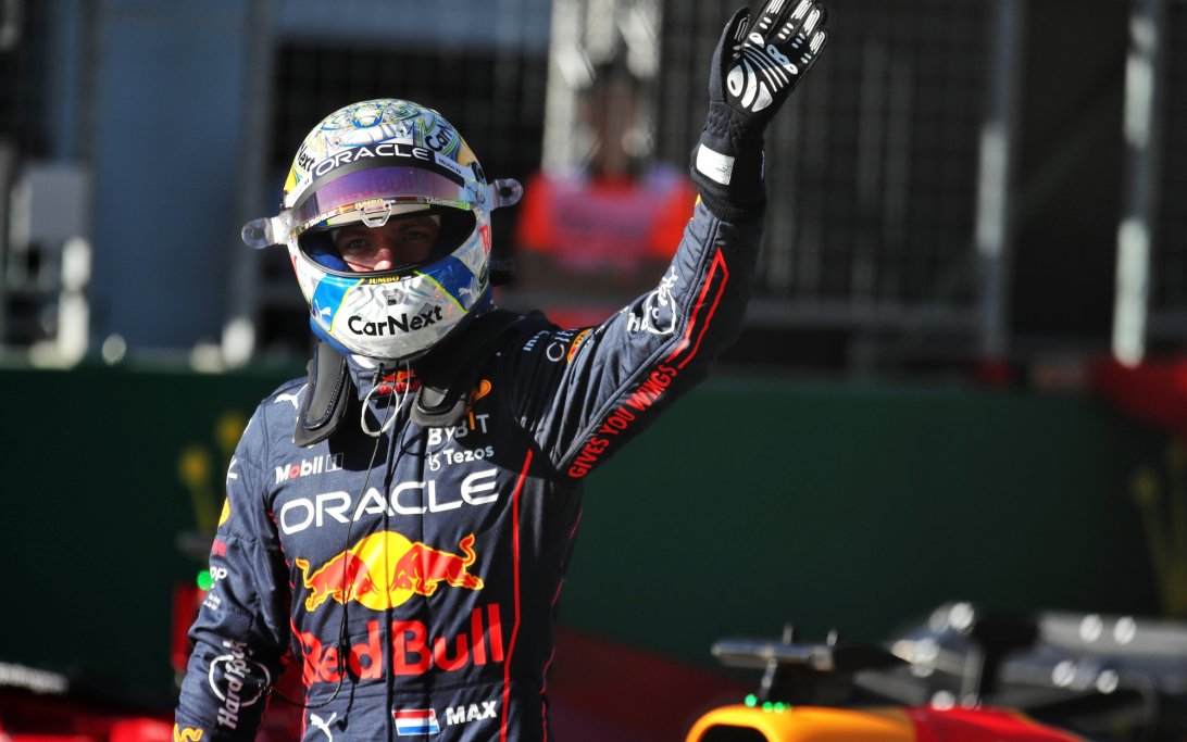 Verstappen pole Austria