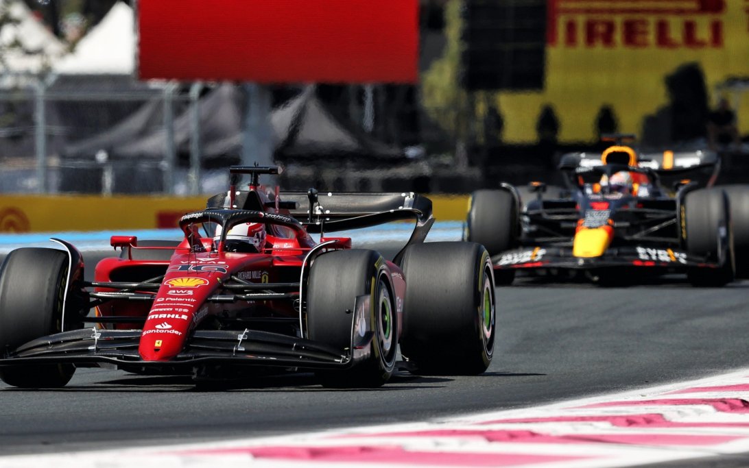 Leclerc Verstappen France