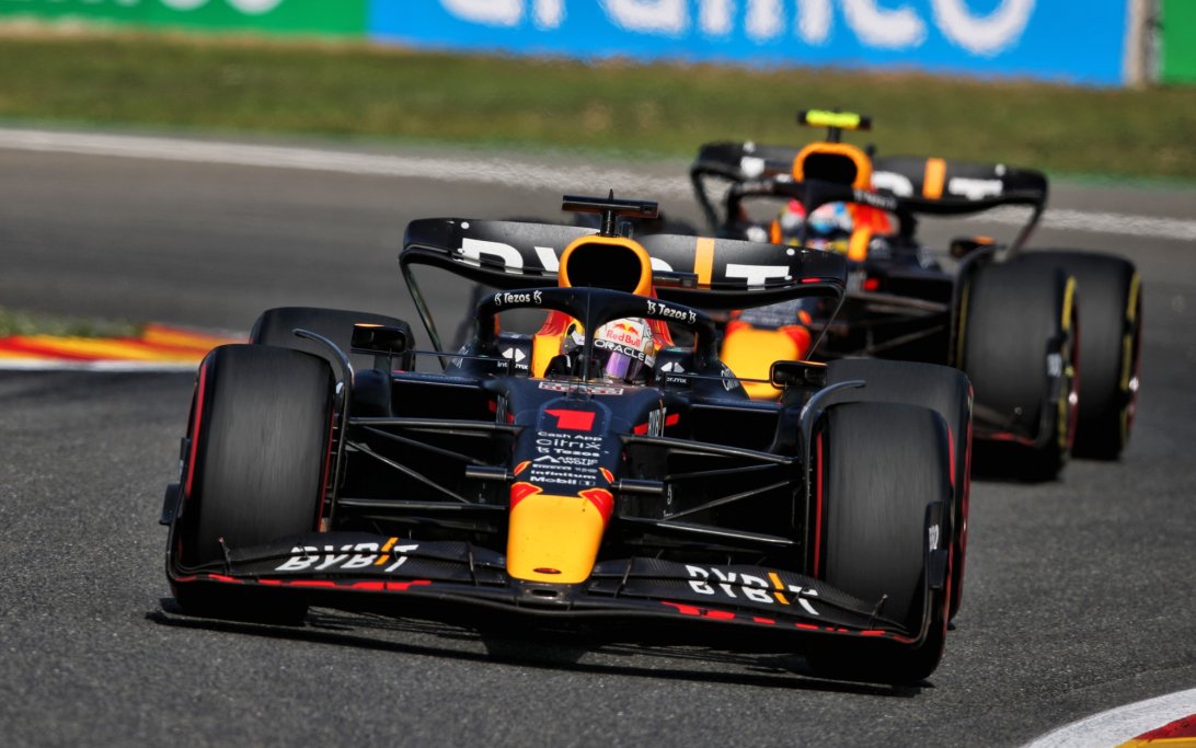 Verstappen Perez Belgium